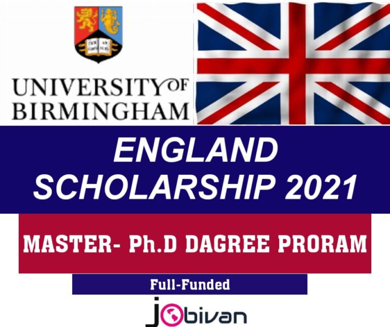 University of Birmingham Commonwealth Scholarship 201