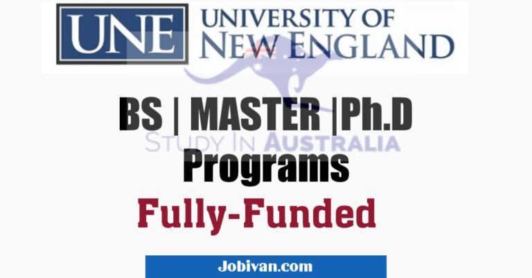 University of New England Master Scholarship 2022-2023