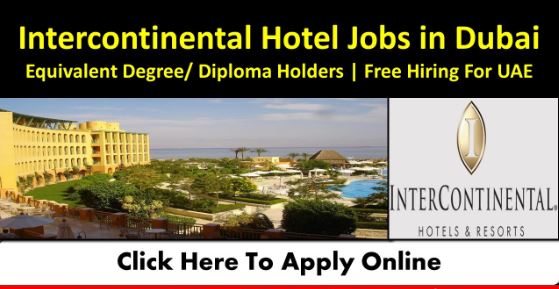 Intercontinental Dubai Marina Hotel Jobs 2022