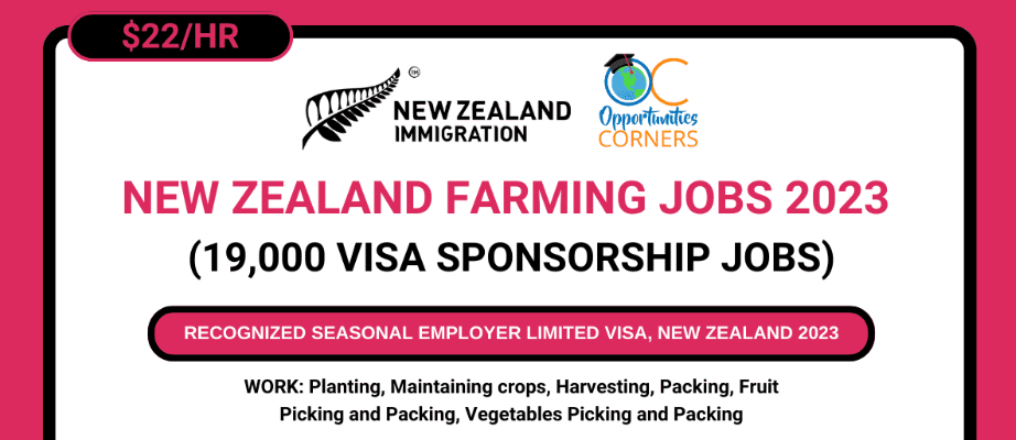 Vegetable Packing Job In New Zealand 2023