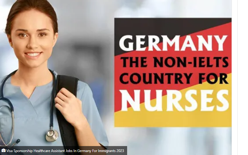 Visa Sponsorship Healthcare Jobs in Germany