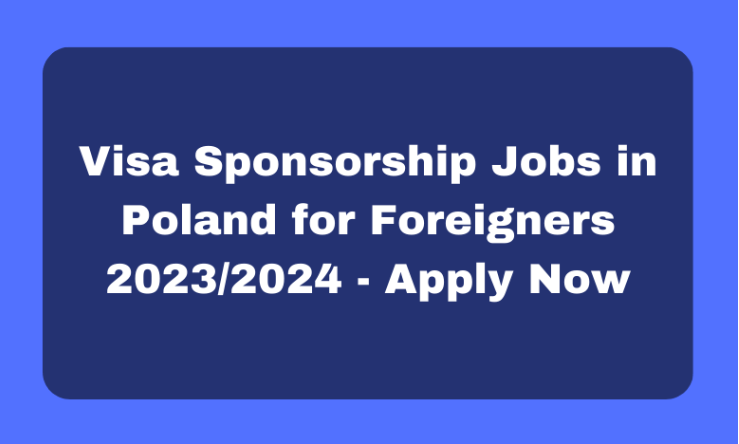 Job in Poland with Visa Sponsorship