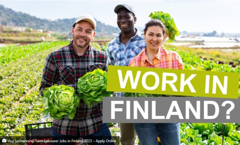 Farm Worker Jobs in Finland 2024 With Visa Sponsorship – Apply Online
